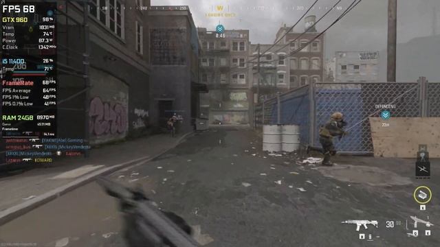 GTX 960 | Call of Duty: Modern Warfare 3 - 1080p, 900p, 720p, FSR смотреть онлайн