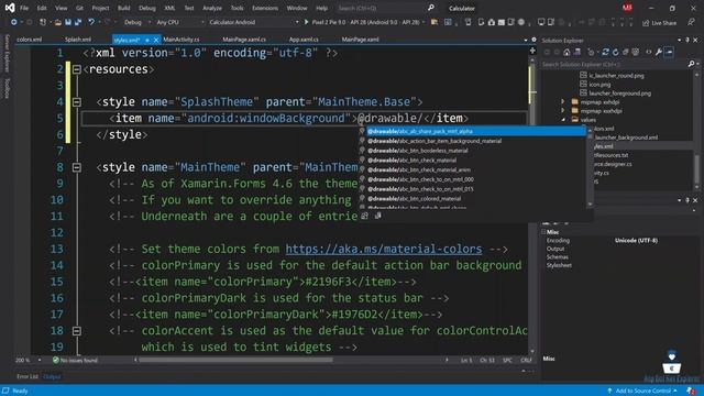 How to create Splash Screen of Android App in Xamarin Forms | Main Launcher | Welcome Screen смотреть онлайн