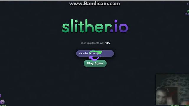 Игра червячок Агарио (Слизарео) смотреть онлайн