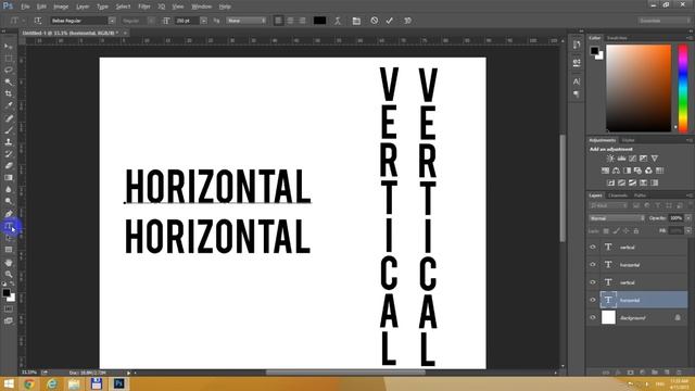 How to Write Vertical Text in Photoshop CC смотреть онлайн