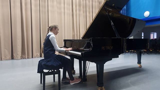 Резникова Арина, 14 лет,Тюмень Ф.Шуберт "Скерцо" смотреть онлайн