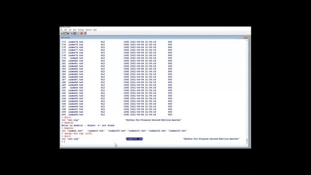 Chapter 13: Zip, SAS, Pickle data sets, and Google Drive смотреть онлайн