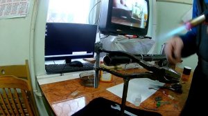 Пайка прицельной планки ствола МР 153