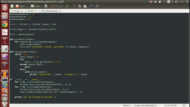 Aulas Python - 131 - Execução Paralela III: Queues смотреть онлайн