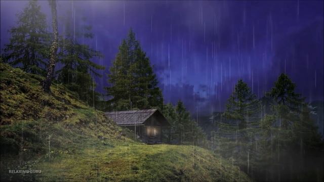 Thunderstorm Sounds | Rain with Heavy Thunder and Loud Lightning Strikes for Sleeping, Relaxing смотреть онлайн