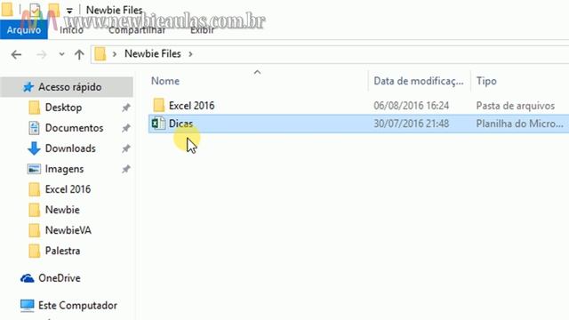 Curso de Excel - Aula 1 - Apresentação e conceitos смотреть онлайн