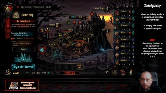 Darkest Dungeon Speedrun Tricks Tutorial смотреть онлайн