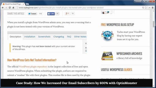 Should You Install Plugins Not Tested With Your WordPress Version смотреть онлайн