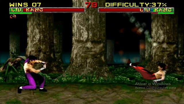 Mortal Kombat Komplete Mugen (MK2) - Liu Kang Gameplay смотреть онлайн