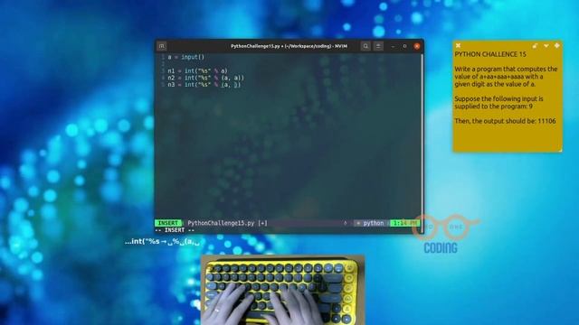 Learning Python Fast and Simple - Challenge 15 | ASMR Programming смотреть онлайн