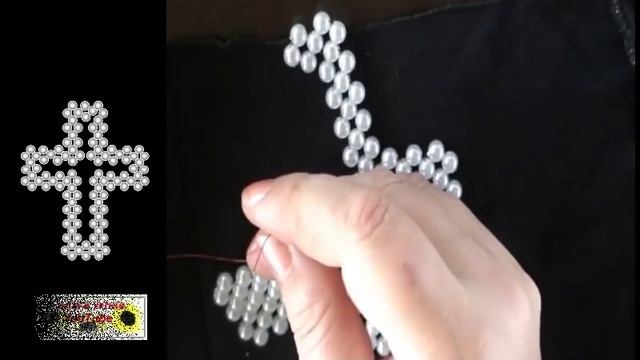 Крестик крестиком. Бисероплетение. Мастер-класс