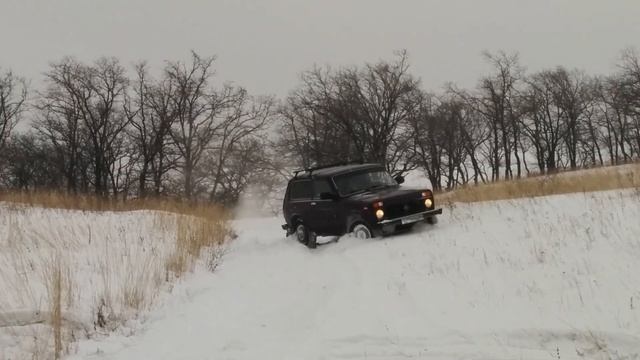 Нива в снегу на каме флейм смотреть онлайн