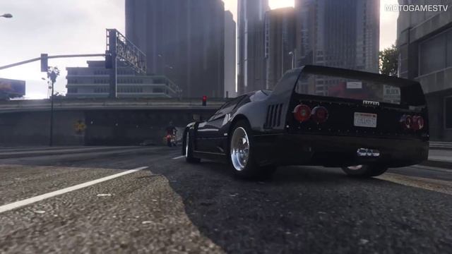 GTA V [PC] - Ferrari F40 Mod [version 1.1.2] смотреть онлайн