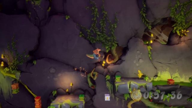 Crash Bandicoot 4: It’s About Time – 106% (Сверхзвуковой) - 27: Камень, отвали!/Rock Blocked