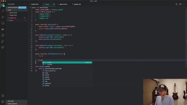 Run your website offline using Service Workers смотреть онлайн