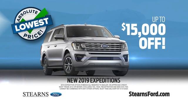 StearnsFord Burlington Absolute Lowest Price Ford Expedition & Explorer смотреть онлайн