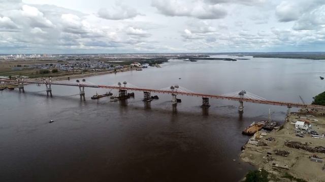 В Благовещенске достроили мост в Китай через Амур