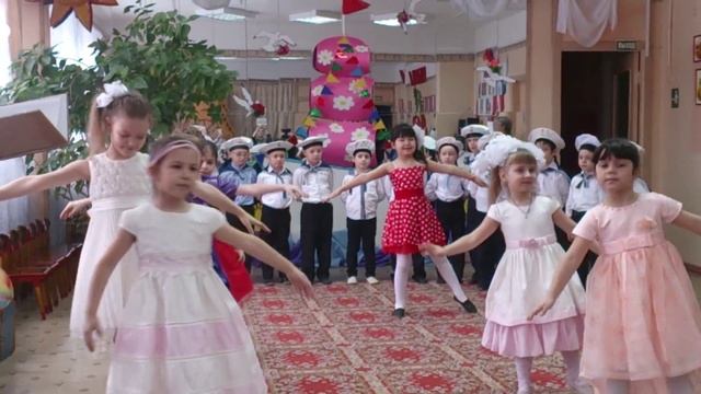 Танец "Все мы - моряки" подг. гр. "Ромашка" 2016 смотреть онлайн