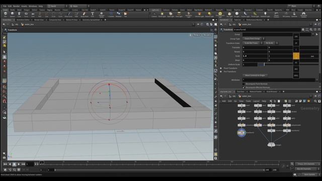 [Houdini tutorial] Water box Part1 - Modeling / Subtitles смотреть онлайн