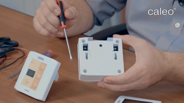 Как подключить терморегулятор CALEO С936 Wi-Fi для теплого пола смотреть онлайн
