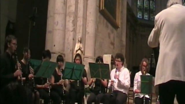 Le vol du bourdon Nikolaï Rimski-Korsakov Choeur de clarinettes Guy Dangain Nantua 2012 смотреть онлайн