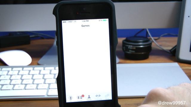 iOS 7 GameCenter First Look On iPhone 5 смотреть онлайн