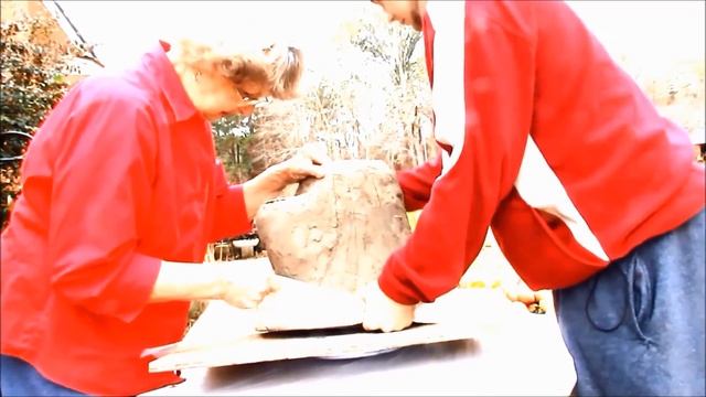 My New Portland Cement Tree Stump Flower Pot смотреть онлайн