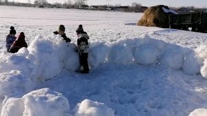 Зимние Забавы. Самое Лучшее  Детство! [Снежная Крепость]