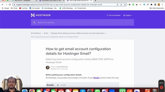 Connect Hostinger Email Account with SendMails.io | SMTP Setup Guide смотреть онлайн