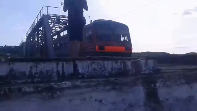 Электропоезд ЭД9М-0159 с сообщением Партизанск-Владивосток смотреть онлайн
