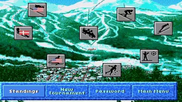 Mega Drive Longplay [475] Winter Challenge смотреть онлайн