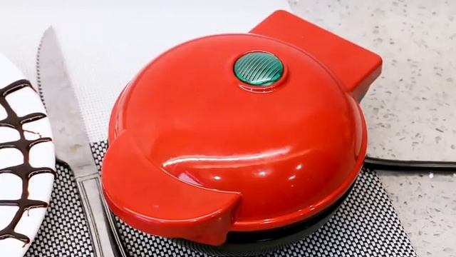 BONIRY Mini Waffle Maker 4 Inch- 350 Watts: Stainless Steel Non-Stick Electric Iron Machine смотреть онлайн
