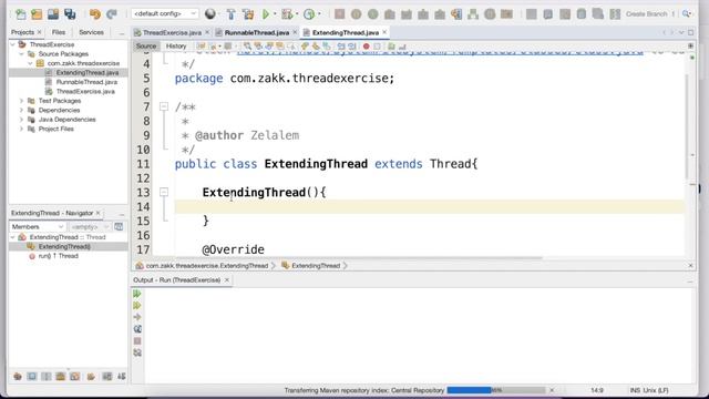Java Programming 14 Java thread exercise 2 смотреть онлайн
