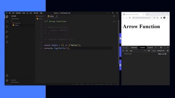 Cara Menggunakan Arrow Function  - Javascript