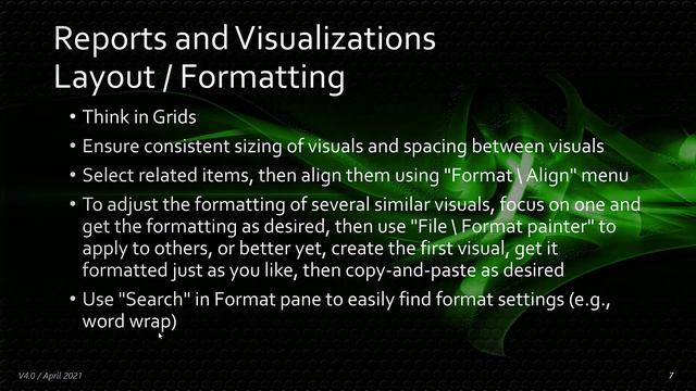 Reports & Visualizations Pt. 1 - Power BI Best Practices Vol. 4 смотреть онлайн