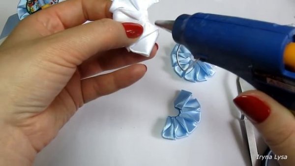 DIY Satin Ribbon Rosette