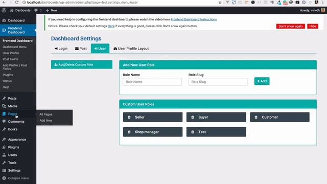 How to create a page for Users, based on their User Role смотреть онлайн