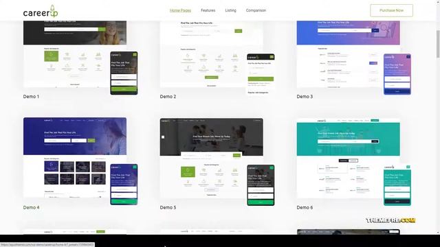 CareerUp - Job Board WordPress Theme job postings career Yurina смотреть онлайн