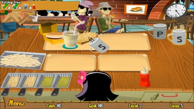 Burger Island Playthrough (Expert) - Levels 1-4 part 1 смотреть онлайн