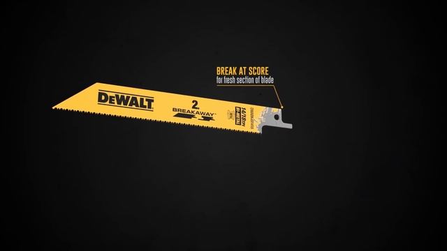 Dewalt BreakAway törhető kardfűrész lap смотреть онлайн