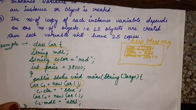 8.What are INSTANCE VARIABLES in java with example?| easiest explanation | with notes(hindi) смотреть онлайн