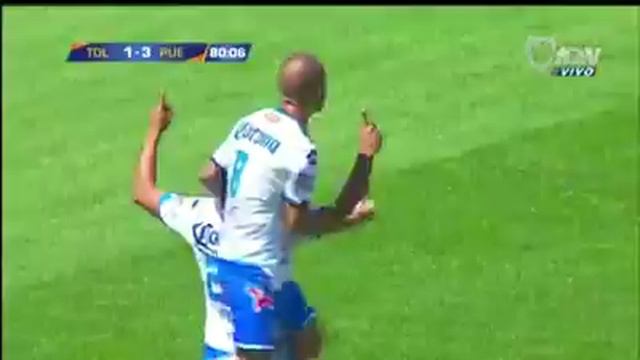 GOOL DEL PUEBLA 3-1 PACO TORRES смотреть онлайн