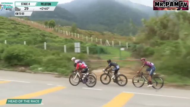 Stage4 Petronas Le Tour de Langkawi2023| BREAK AWAY ANG PINOY Nichol Pareja смотреть онлайн