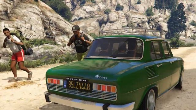GTA V Mods ( Škoda 100 )
