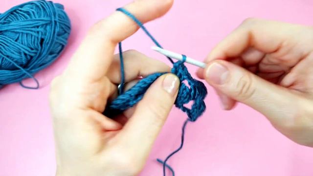 Узор крючком 3. Красивый узор крючком из столбиков с накидами смотреть онлайн