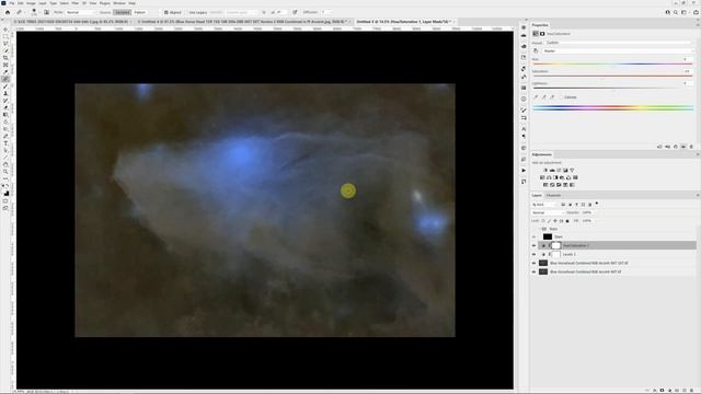 Processing the Blue Horse Head Nebula in PixInsight and Photoshop смотреть онлайн