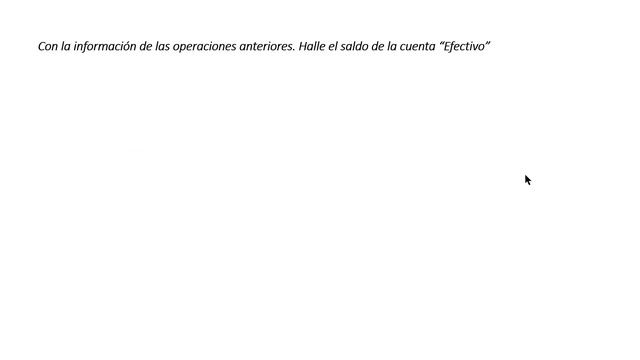 CUENTA T / PARTIDA DOBLE EJERCICIOS смотреть онлайн