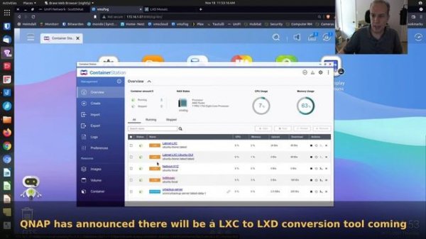 LXD Container Web Management