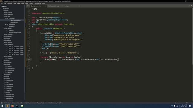Line Chart Example Using Google Charts API | Multi Line Google Line Chart | Google Line Charts смотреть онлайн
