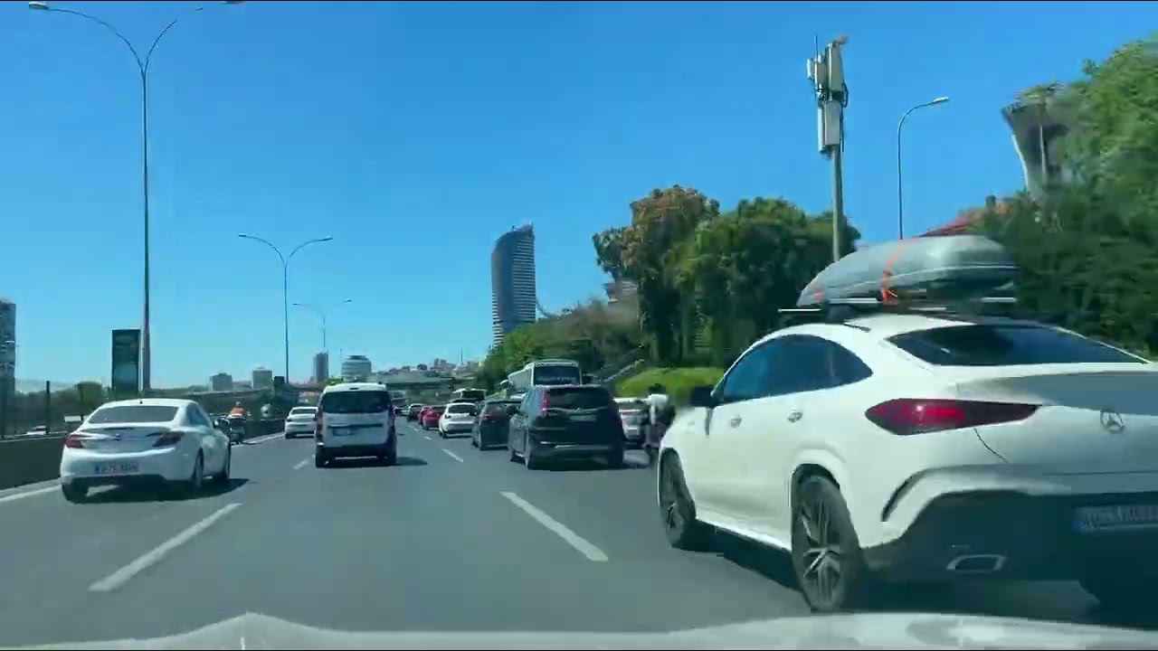 На авто по Турции. Стамбул. Тоннель Евразия. смотреть онлайн